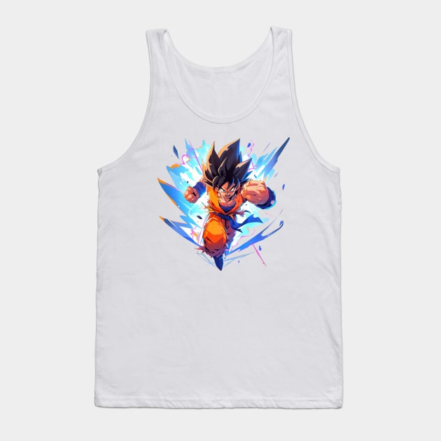 goku Tank Top by pokermoment